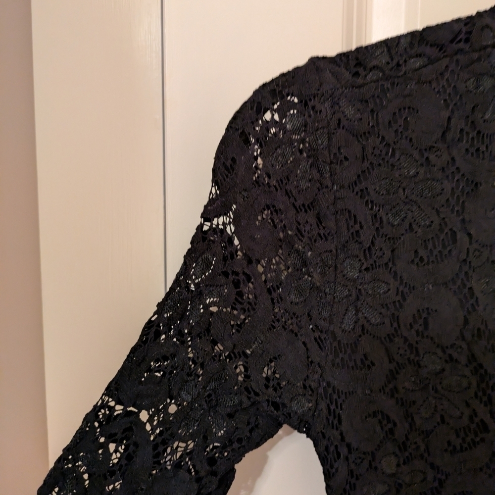 Nightcap Black Lace Jumpsuit NWT sz 1 - Picture 3 of 15